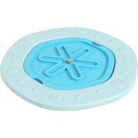 ZONEKIZ 2 In 1 Balance Board Kids Wobble Board With Ball - Blue, Blue