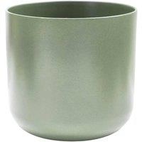 Ivyline Lisbon Planter Sage H26cm D26cm, Green