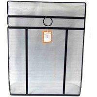 Inglenook Chrome Handle Fireplace Guard Large