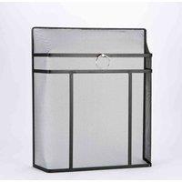 Inglenook Chrome Handle Fireplace Guard