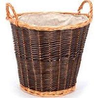 Inglenook Mixed Colour Wicker Log Basket