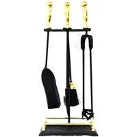 Inglenook Fire Companion Set Brass