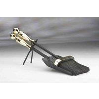 Inglenook Brass Fireplace Brush Set