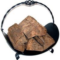 Inglenook Arched Fireplace Log Holder