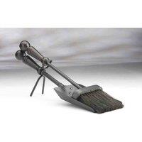 Inglenook Black Fireplace Brush Set