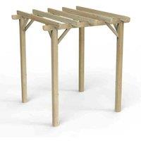 Forest Garden Ultima Premium Pergola 2.4m, Brown