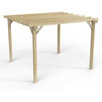 Forest Garden Ultima Premium Pergola 3.6m, Brown