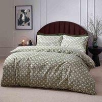 Hoem Alexa Abstract Rich King Duvet Cover Set, Green