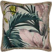 furn. Furn. Amazonia Jungle Filled Cushion, Pink