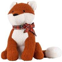 Paoletti Boucle Fox Novelty Doorstop, Orange