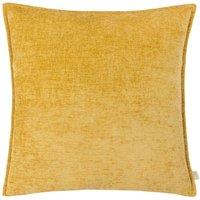 Evans Lichfield Buxton Square Filled Cushion, Yellow