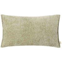 Evans Lichfield Buxton Rectangular Filled Cushion, Green