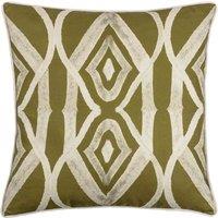 Wylder Tropics Cape Ikat Filled Cushion, Green