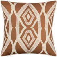 Wylder Tropics Cape Ikat Filled Cushion, Orange