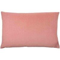 furn. Furn. Contra Velvet Filled Cushion, Pink