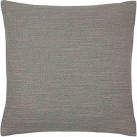 Evans Lichfield Dalton Slubbed Filled Cushion, Grey