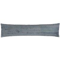 Paoletti Empress Faux Fur Filled Draught Excluder, Grey