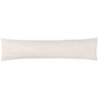 Paoletti Empress Faux Fur Filled Draught Excluder, Cream