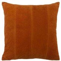 furn. Furn. Jagger Ribbed Corduroy Filled Cushion, Orange