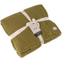 Yard Lark Crinkled Throw, Green