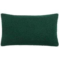furn. Furn. Malham Fleece Rectangular Filled Cushion, Green