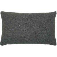 furn. Furn. Malham Fleece Rectangular Filled Cushion, Grey