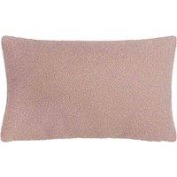 furn. Furn. Malham Fleece Rectangular Filled Cushion, Pink