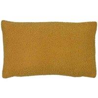 furn. Furn. Malham Fleece Rectangular Filled Cushion, Yellow