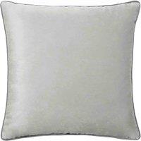 Paoletti Meridian Velvet Filled Cushion, Grey