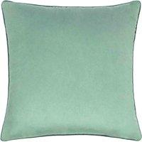Paoletti Meridian Velvet Filled Cushion, Blue