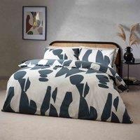 Hoem Meta Abstract Rich Single Duvet Cover Set, Blue