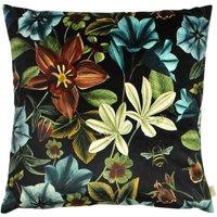 Evans Lichfield Midnight Garden Filled Cushion, Blue