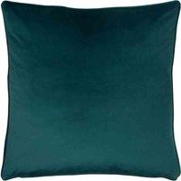 Evans Lichfield Opulence Soft Velvet Filled Cushion, Blue