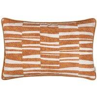 Hoem Piper Abstract Piped Filled Cushion, Blue