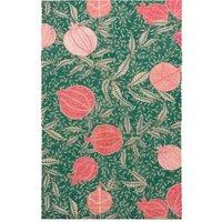 Paoletti Pomegranate Trending Table Runner, Green