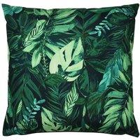 furn. Furn. Psychadelic Jungle Outdoor Filled Cushion, Green
