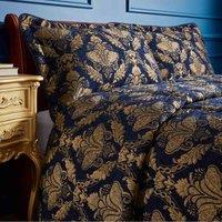 Paoletti Shiraz Jacquard Pillow Bed Sham, Blue