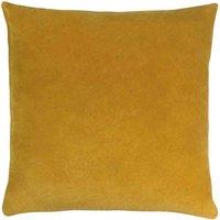 furn. Furn. Solo Velvet Filled Cushion, Yellow