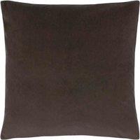Paoletti Sunningdale Velvet Square Filled Cushion, Grey