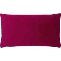 Paoletti Sunningdale Velvet Polyester Filled Cushion, Pink