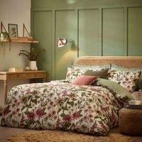 Wylder Nature Wallflower Botanical Single Duvet Cover Set, Cream