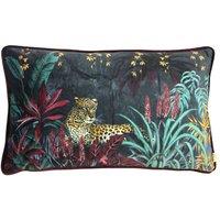 Evans Lichfield Zinara Leopard Polyester Filled Cushion, Multi