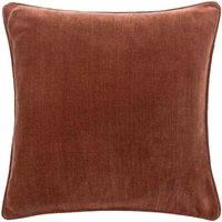 Yard Heavy Chenille Filled Cushion, Orange