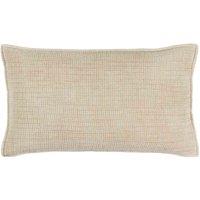 Yard Ribble Acid Wash Filled Cushion, Cream