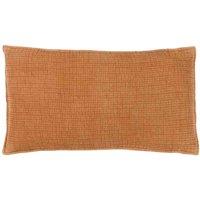 Yard Ribble Acid Wash Filled Cushion, Brown