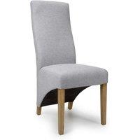 Shankar 2 X Baxter Weave Light Grey Dining Chair