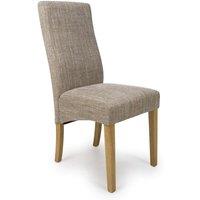 Shankar 2 X Bailey Tweed Oatmeal Dining Chair