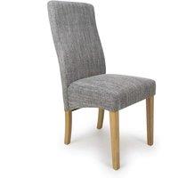 Shankar 2 X Bailey Tweed Grey Dining Chair