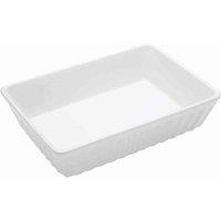 Kitchencraft World Of Flavours Italian Large Lasagne Baking Dish, White