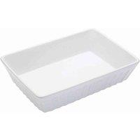 Kitchencraft World Of Flavours Italian Medium Lasagne Baking Dish, White